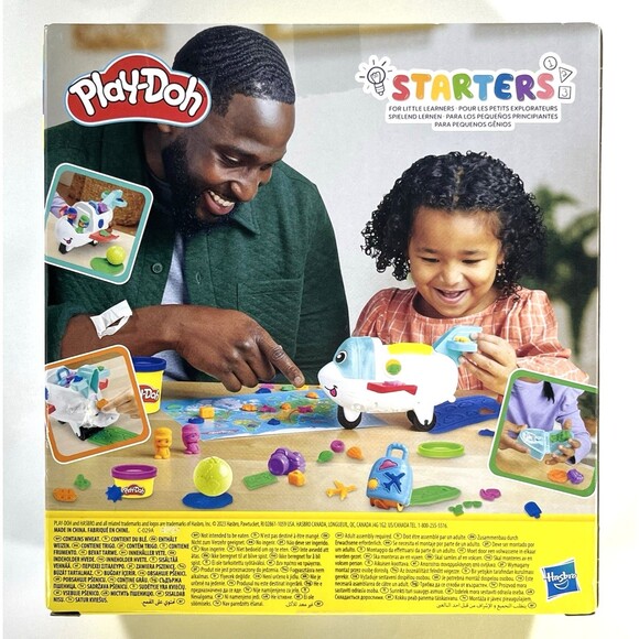 Play-Doh Airplane Explorer Starter Toy Set Pack of 3 New Factory Sealed - Picture 2 of 6